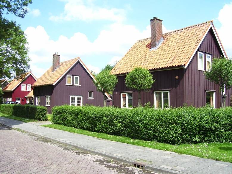 houten huizen marijkestraat